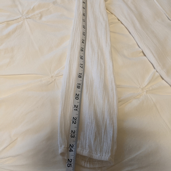 Michael Kors White Cotton Swim coverup & fully lined Dress - Picture 5 of 9